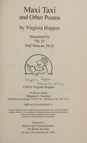 Maxi Taxi and Other Poems (VH Books for Kids)