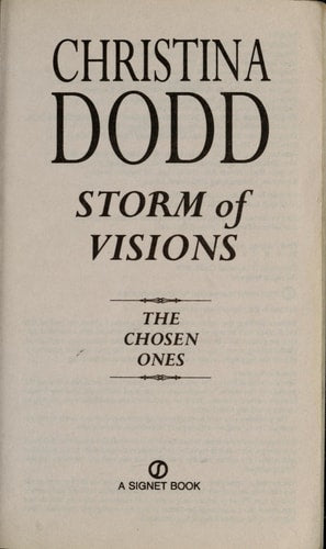 Storm of Visions (Chosen Ones, Book 1)