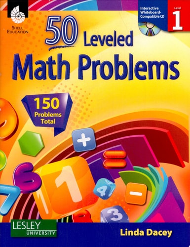 50 Leveled Math Problems Level 1