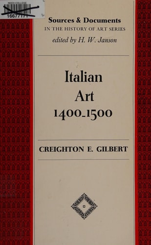 Italian Art: 1400-1500 (Sources & Documents in the History of Art Series)