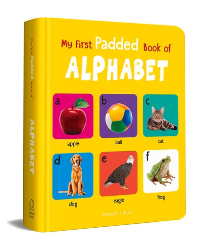 My First Padded Book of Alphabet Early Learning Padded Board Books for Children