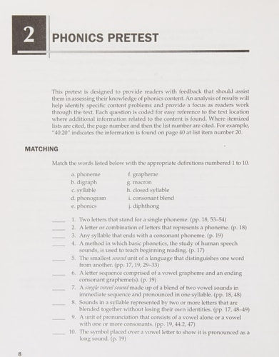 Self-Paced Phonics: A Text for Educators (4th Edition)