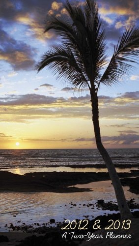 2012 Tropical Sunset Two Year Planner calendar