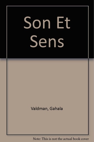 Son Et Sens