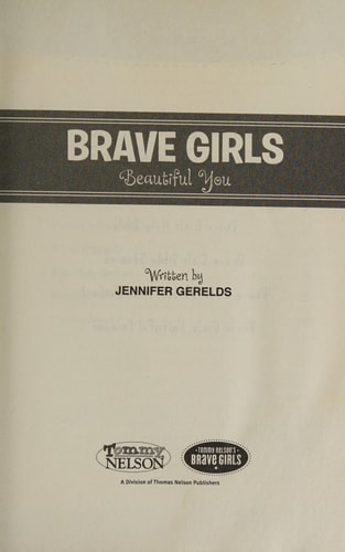 Brave Girls: Beautiful You: A 90-Day Devotional