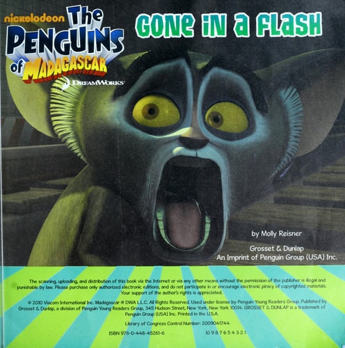 Gone in a Flash (The Penguins of Madagascar)