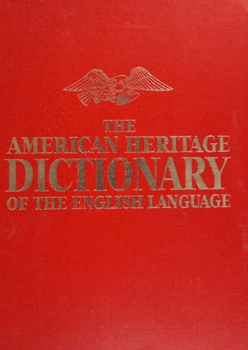 The American Heritage Dictionary of the English Language