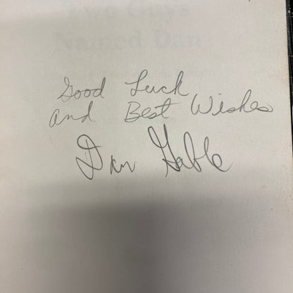 Two Guys Named Dan - Mike Chapman - Signed by Dan Gable -  1976