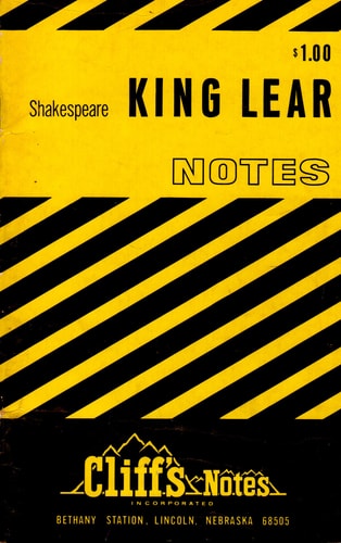 Shakespeare's King Lear (Cliffs Notes)