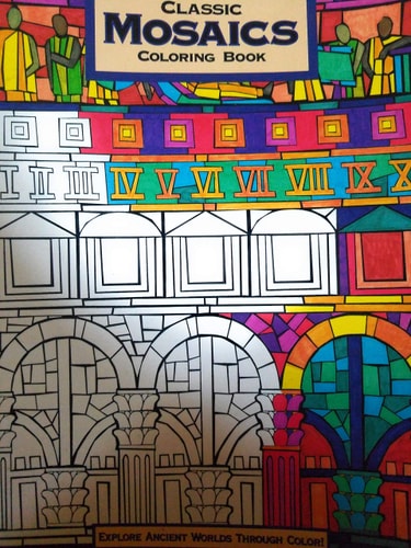 Classic Mosaics Coloring Book (Explore Ancient Worlds Through Color)