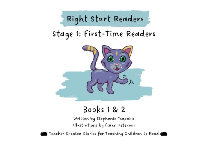 Right Start Readers: Stage 1 (First-Time Reader) - Book 1 & 2