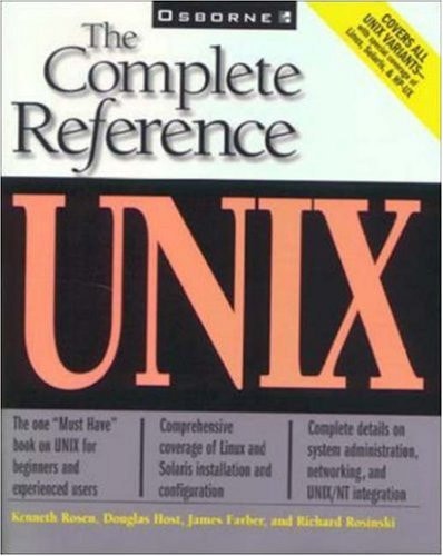 Unix: The Complete Reference