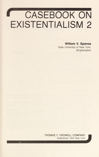Casebook on Existentialism 2