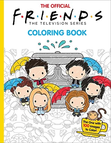 The Official Friends Coloring Book: the One with 100 Images to Color! (Media Tie-In)