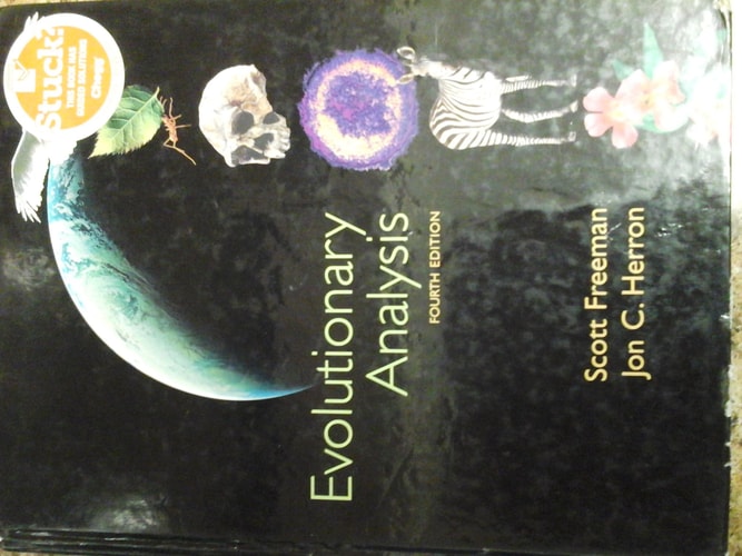 Studyguide for Evolutionary Analysis By Freeman