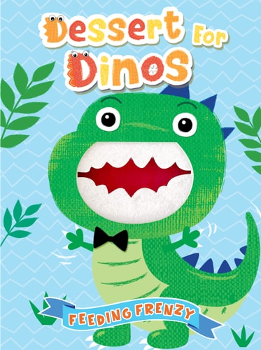 Dessert for Dinos - Touch and Feel Board Book - Sensory Board Book for Children