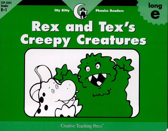 Rex and Tex's Creepy Creatures, Itty Bitty Phonics Reader (Itty-bitty Phonics Readers)