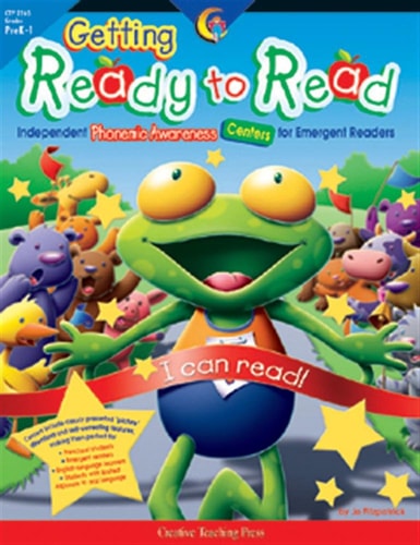Getting Ready to Read: Independent Phonemic Awareness Centers for Emergent Readers (I Can Read! (Creative Teaching Press))