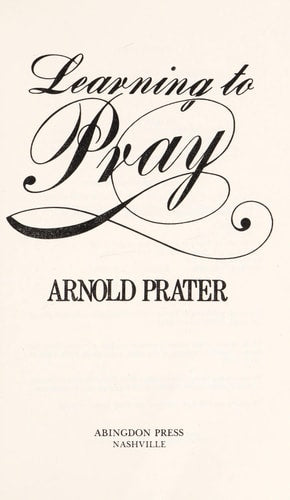 Learning to pray