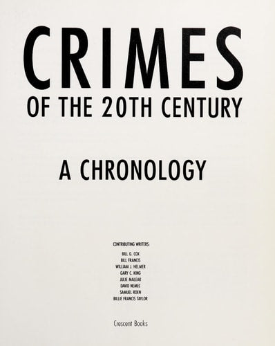 Crimes of the 20th Century
