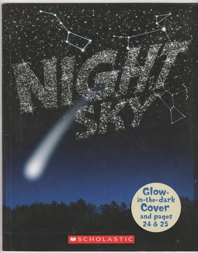 Glow in the Dark Cover and Pages. Night Sky.
