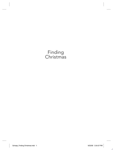 Finding Christmas: Stories of Startling Joy and Perfect Peace