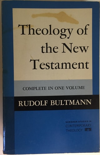 Theology of the New Testament (Scribner studies in contemporary theology)