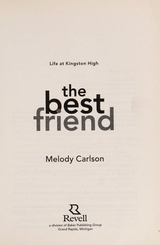 The Best Friend (Life at Kingston High)