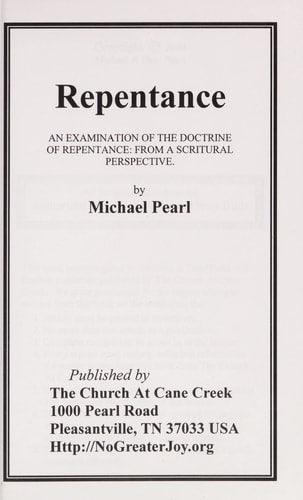 Repentance