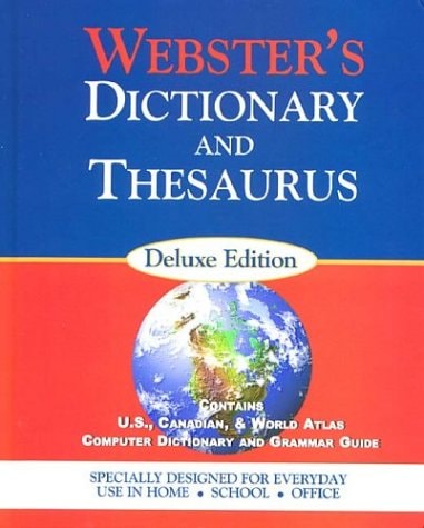 Webster's Dictionary and Thesaurus, Deluxe Edition