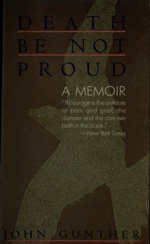 Death Be Not Proud (Perennial Classics)