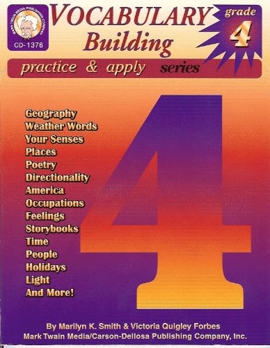 Vocabulary Building Practice & Apply: Grade 4