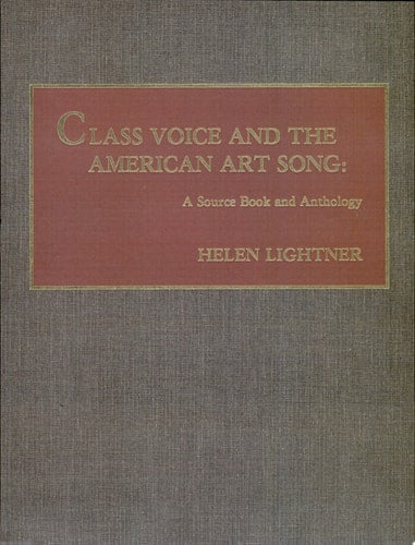 Class Voice and the American Art Song