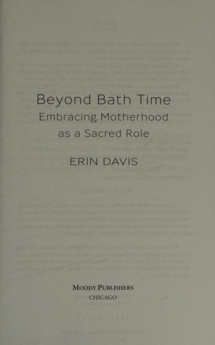 Beyond Bath Time: Embracing Motherhood as a Sacred Role (True Woman)