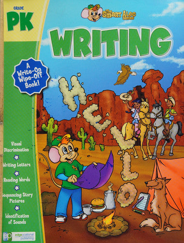 Smart Alec Grade Pre-K Writing Wipe-Off Workbook (Smart Alec Series Educational Workbooks)