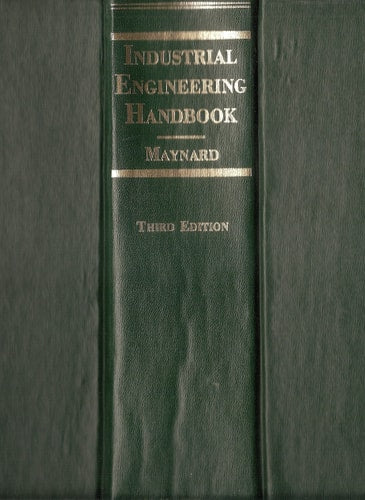 Industrial Eng Handbook 3RD Edition