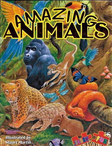 Amazing Animals Jigsaw Book