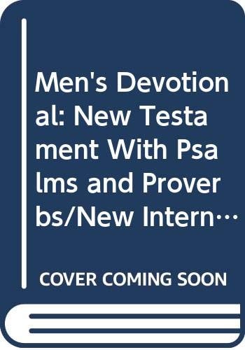 Men's Devotional: New Testament With Psalms and Proverbs/New International Version/Navy Bonded Leather