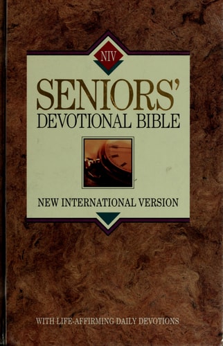 NIV Seniors' Devotional Bible