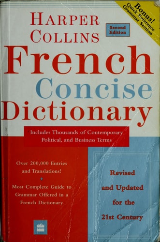 Collins French Concise Dictionary, 2e (HarperCollins Concise Dictionaries) (English and French Edition)