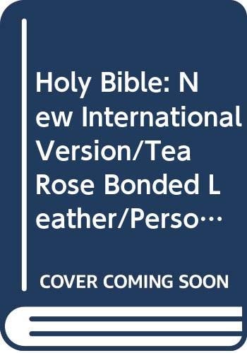 Holy Bible: New International Version/Tea Rose Bonded Leather/Personal Size