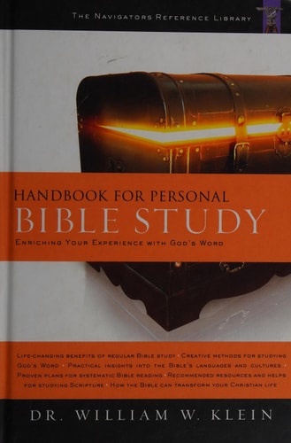 Handbook for Personal Bible Study: Enriching Your Experience With God's Word