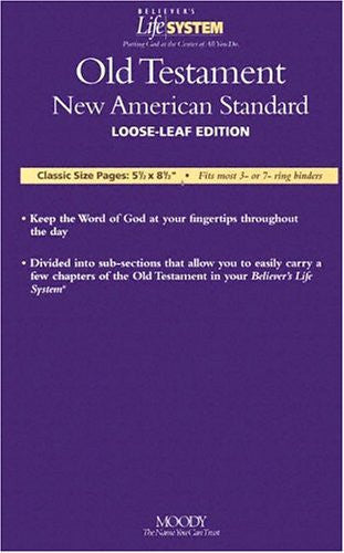 Old Testament-NASB-Classic Premier