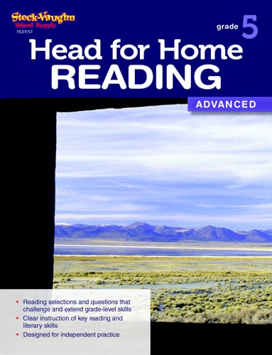 Head for Home Reading: Advanced Workbook Grade 5