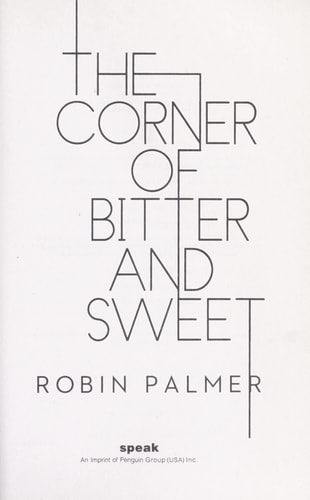 The Corner of Bitter and Sweet