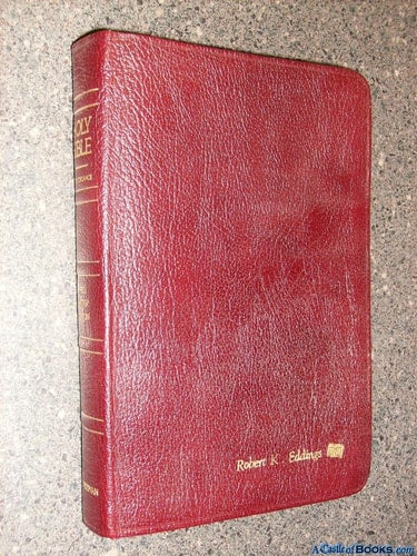 KJV Classic Reference Burgundy Bonded