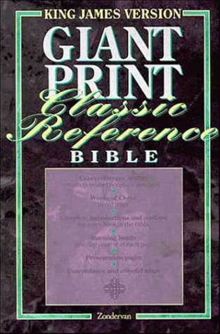 Giant Print Classic Reference Bible