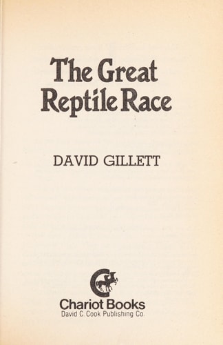 The great reptile race (Sports story for boys)