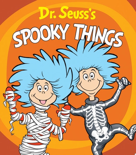 Dr. Seuss's Spooky Things A Thing One and Thing Two Board Book