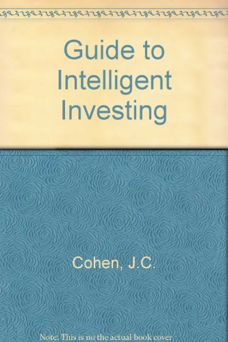 Guide To Intelligent Investing